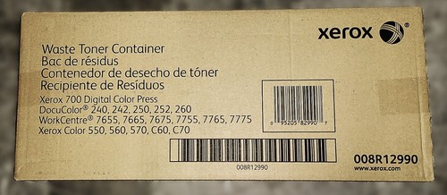 Contenitore toner rifiuti
