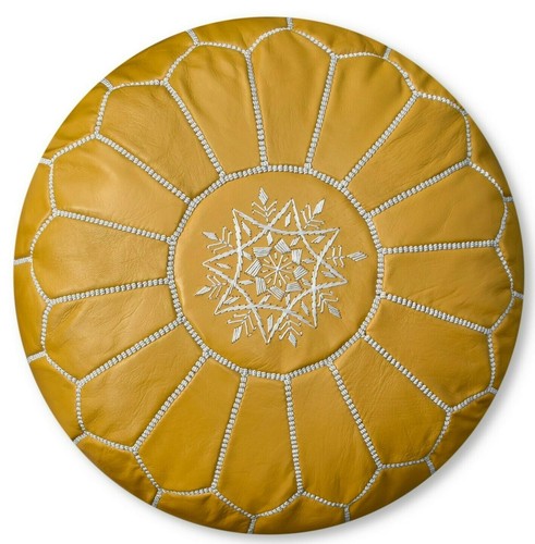 Pouf pelle marocchina - pouf,