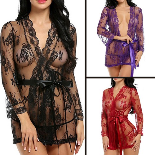 Accappatoio kimono donna pizzo