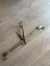 Antica bilancia in ottone anche come semaforo floreale, bilancia a barre, bilancia rapida in ottone