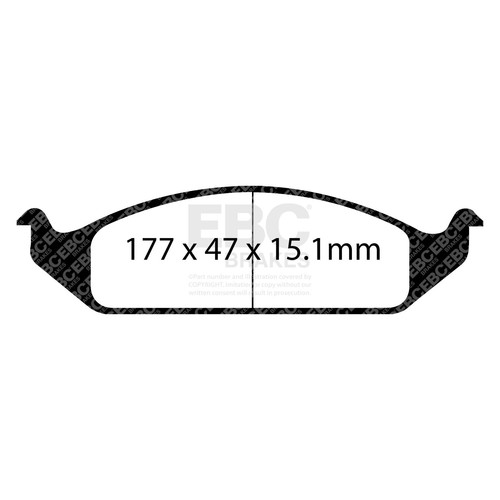 Ebc dp21251 set pastiglie - set,