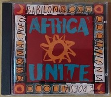 Africa Unite Babilonia e Poesia CD 1993 Riedizione 2001 Madaski Bunna Mau Mau