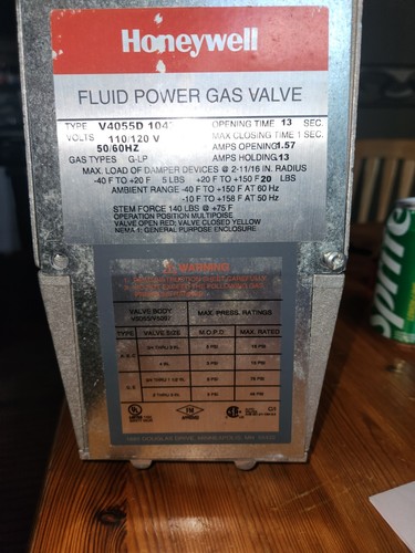 Attuatore valvola gas caldaia