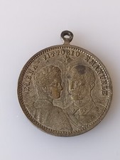 MEDAGLIA  MILITARE RICORDO MATRIMONIO SOVRANI VEIII