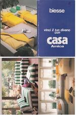 # LISSONE: 8 CARTOLINE STACCABILI  (striscia) del MOBILIFICIO BIESSE- CASA AMICA