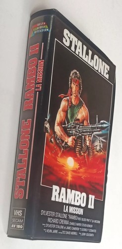 Vhs rambo mission - la, 1986