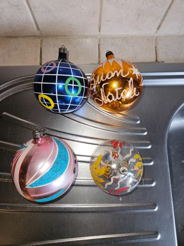 Palle natale vetro - di,