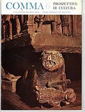 COMMA 6 Prospettive di cultura. Dicembre 1968 Gennaio 1969 Anno IV n.