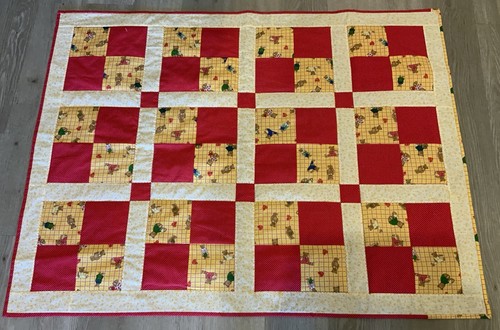 Trapunta culla patchwork - , fatta