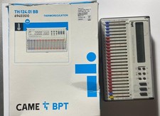 Cronotermostato Termostato Giornaliero BPT TH124 Bianco A cavalieri da Parete