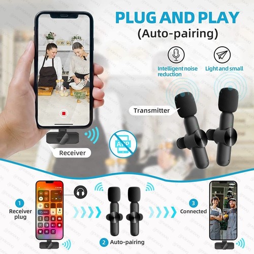 Microfono lavalier wireless - microfono,