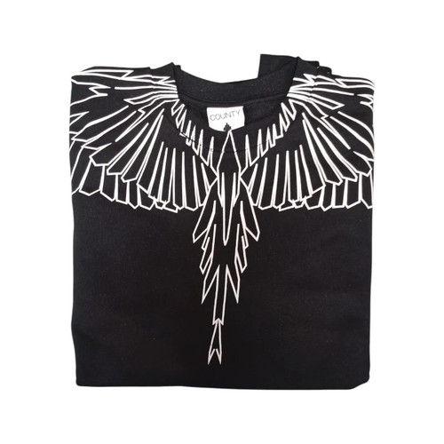 Felpa marcelo burlon girocollo - marcelo,