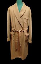 LANVIN Paris Vestaglia Beige Lana Size 54XL Made In Italy Mai Indossato RRP1400 