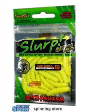 SLURP HONEY WORM XL col. YELLOW GLITTER 25 PZ CAMOLA  MIELE TRABUCCO ESCA TROTA