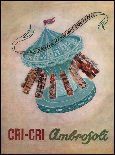 Pubbl 1957 caramelle - 1957,