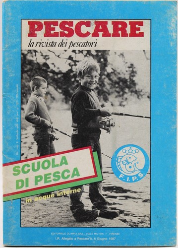 Rivista inserto pescare scuola - rivista,