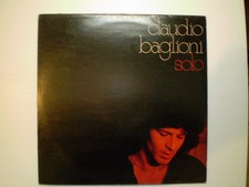 CLAUDIO BAGLIONI "SOLO" LP Disco Vinile 33 GG Giri