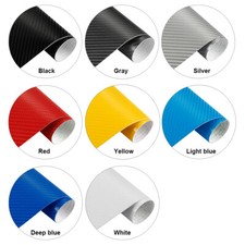 Pellicola adesiva vinile auto fibra di carbonio 4D ultra lucida imballaggio auto Regno Unito