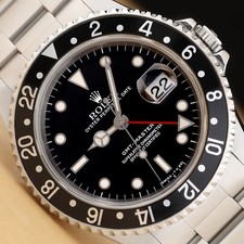 ROLEX MENS GMT MASTER 40MM