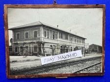 ?FOTO STAZIONE DI CEPRANO FALVATERRA VISTA DAI BINARI DEL TRENO 18 X 13 1934 ?
