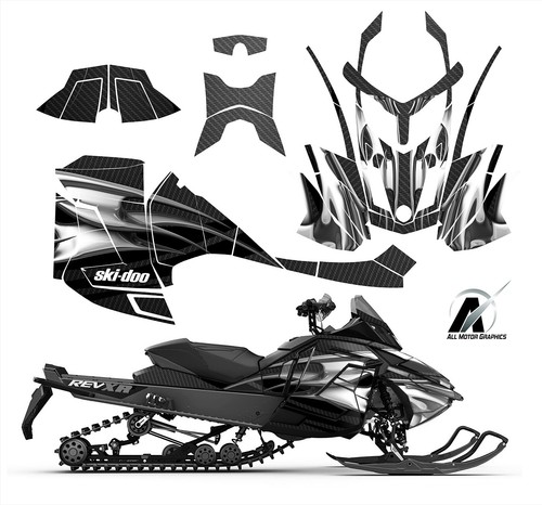 Kit grafica ski doo rev - grafica,