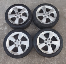 SET 4 RUOTE CERCHI IN LEGA TOYOTA AURIS E15 2007-2012 DISCO 17/5 FORI 4261102E00