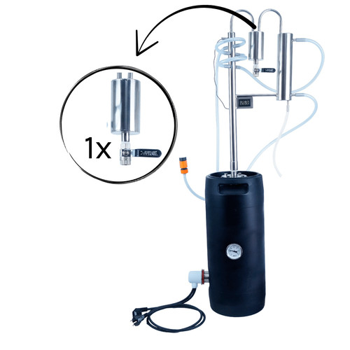 Distillatore gas elettrico 20l - distillatore, gas-elettrico