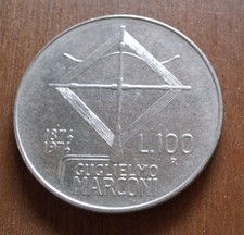 100 LIRE 1974 - GUGLIELMO MARCONI - #1