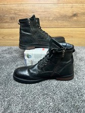 Stivali uomo pelle nera