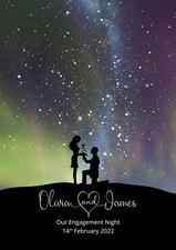 Stampa cielo mappa stella