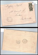 Storia postale Regno VEII da Calcio a Fontanella sassone 14