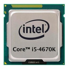 Intel Core i5-4670K (4 x 3,40