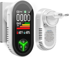 Rilevatore Di Gas E Monossido Di Carbonio Con Spina per Casa, Allarme Di CO, Riv