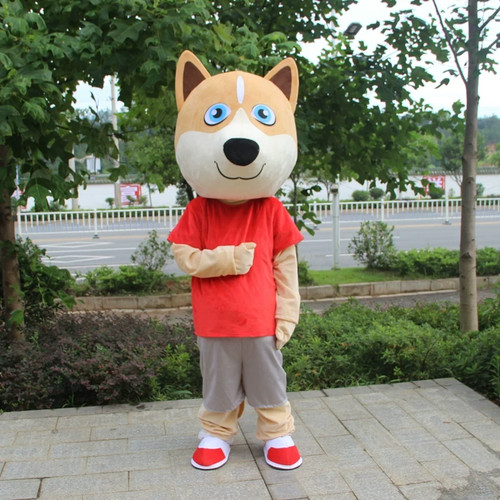 Costume mascotte cane cosplay