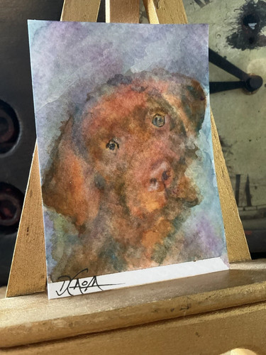 Quadro originale ooak aceo - originale,