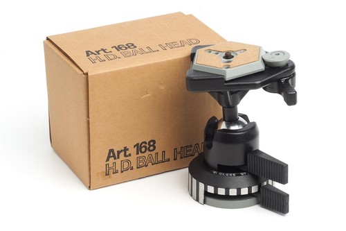 Manfrotto 168 testa sfera - a,