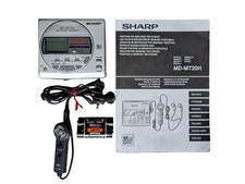 Sharp MD‐MT20 Silver Lettore
