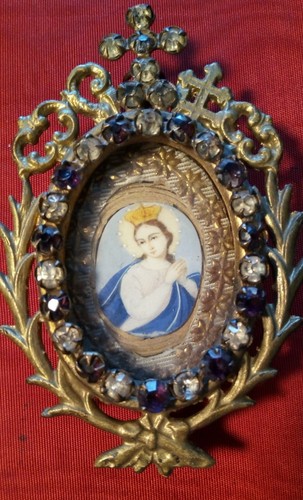 Miniatura madonna - miniatura, su