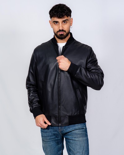 Bomber pelle uomo - in,