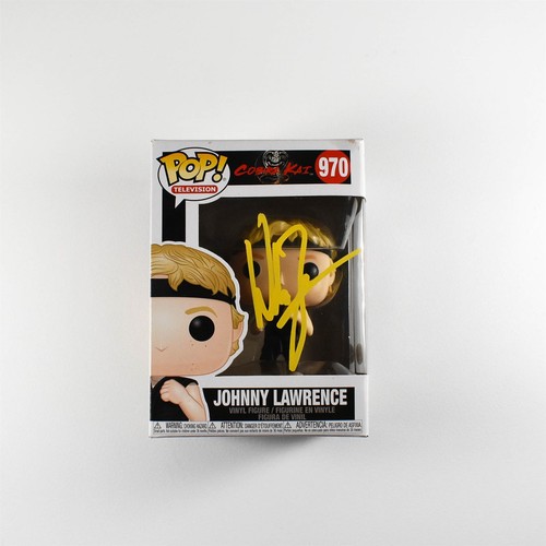 Autografo william zabka cobra - autografo,