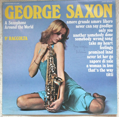 George saxon saxophone - george,