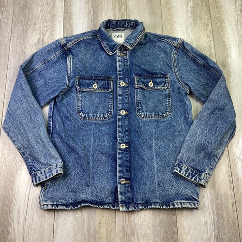 Zara giacca denim uomo piccola - zara,