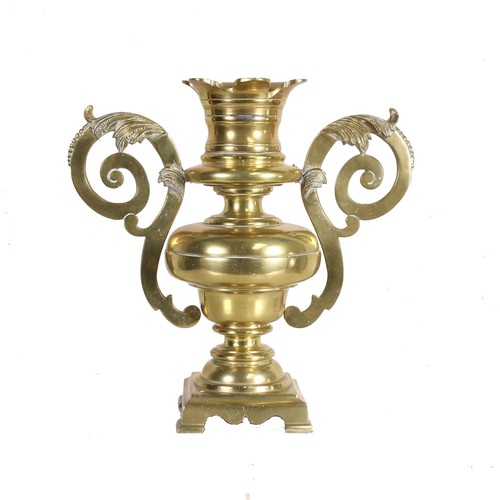 Grande vaso ottone dorato - grande,