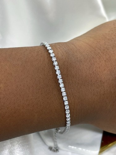 Bracciale tennis argento - tennis,