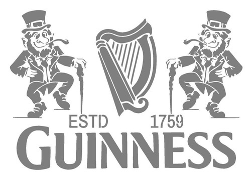 Mylar stencil guinness - stencil,,