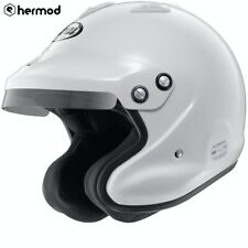 Arai GP-J3 Casco da crash aperto per auto motorsport - Bianco