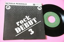 "BETULA PENDULA ROCK DEBUT 3 7"" CECOSLOVACCHIA 1988 EX"