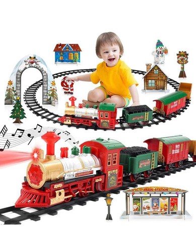 Treno classico con luci - con, e