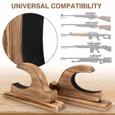 Portapistole in legno poggia