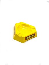 Posacenere pubblicitario vintage Ricard giallo plastica Serenari anni 70 bar
